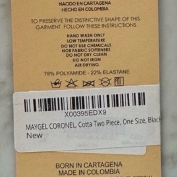 BRAND NEW Maygel Coronel ruffled bikini - Picture 2 of 3